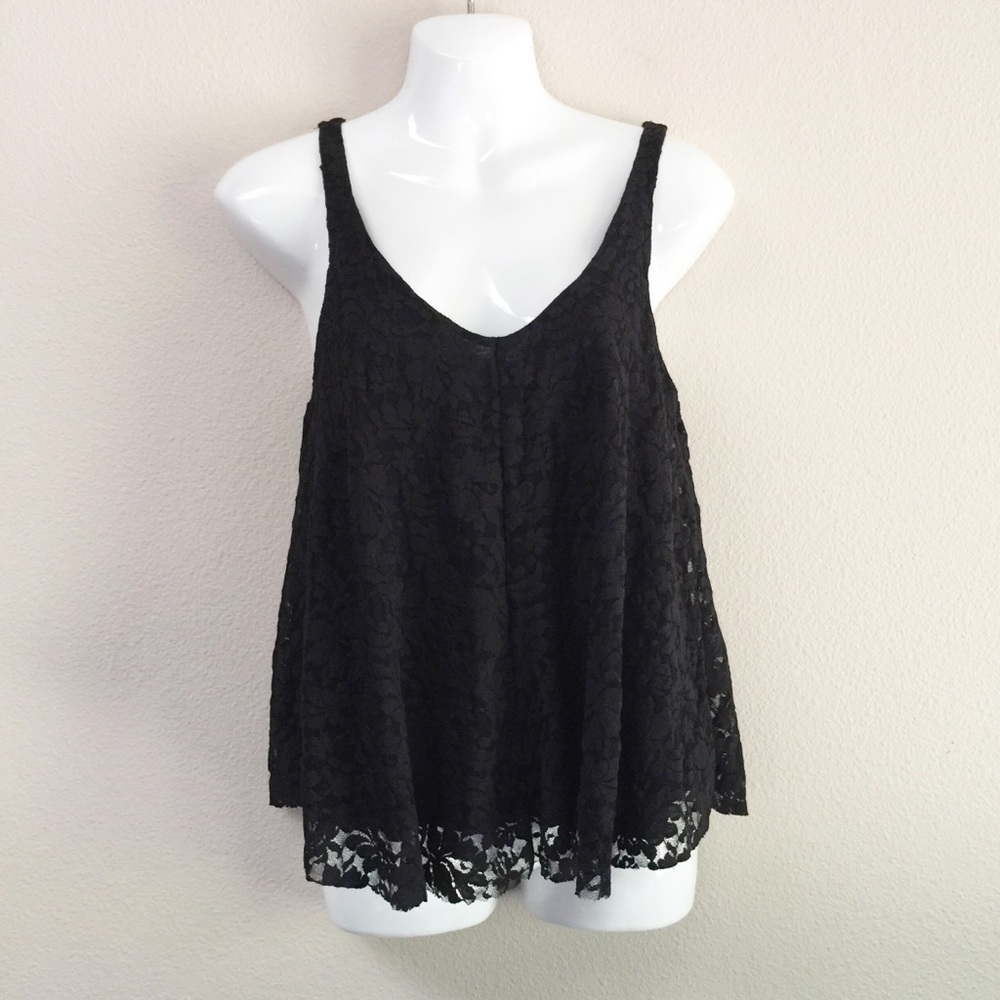 Women’s American Eagle Lace Flowy Tank With Liner